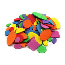 Assorted Foam Shapes, 264 Pieces