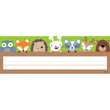 Woodland Friends Name Plate