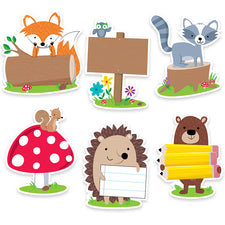 Woodland Friends 6" Designer Cut-Outs