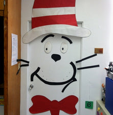 Cat in the Hat Door Display