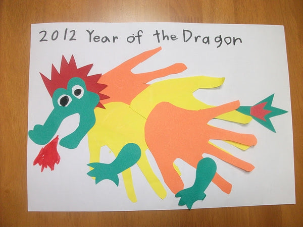 Dragon crafts for preschoolers, Easy dragon craft for preschoolers