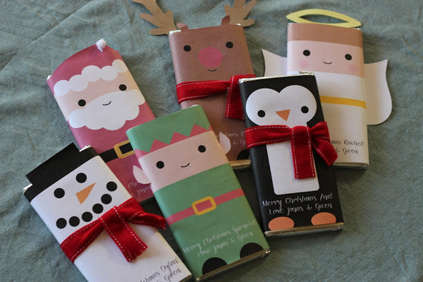 Reindeer Candy Bar Wrappers Printable