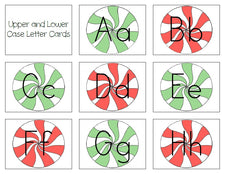 Peppermint Letters Printable Activity