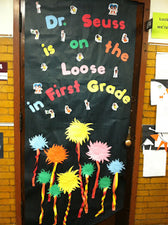 Dr. Seuss is on the Loose! - Seuss-Inspired Door Display