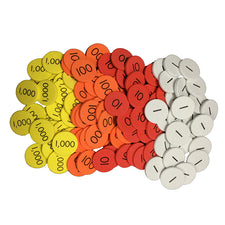 Sensational Math™ 4-Value Whole Numbers Place Value Discs, 12-Pack