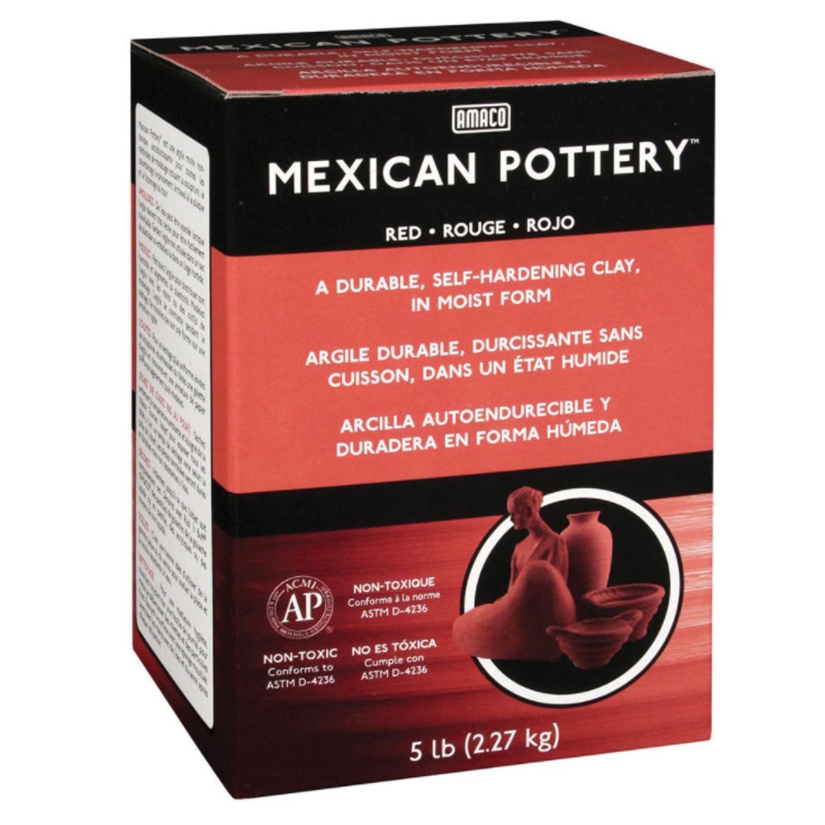 American Art Clay Mexican Pottery Clay 5 Lb.