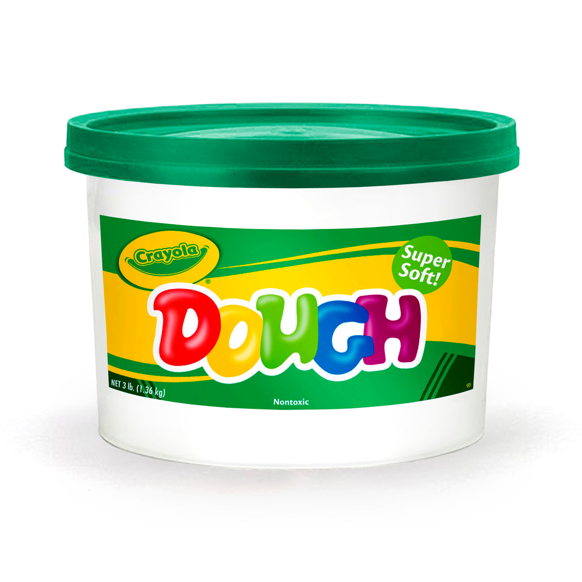 Crayola® Green Modeling Dough, 3Lb Bucket