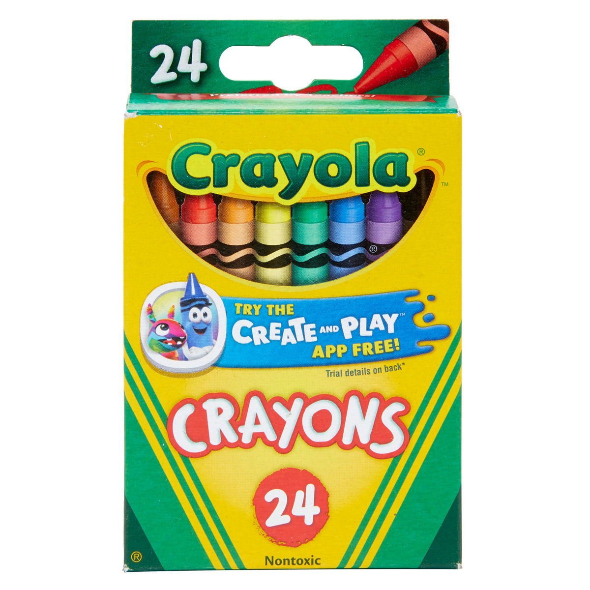 Crayola® Crayons 24 Color Peggable