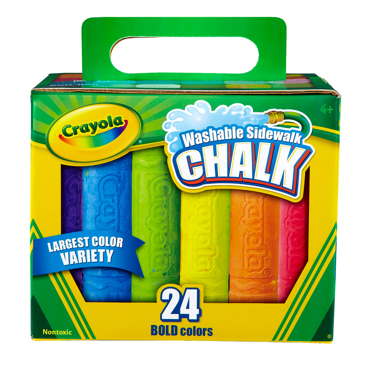 Crayola® Washable Sidewalk Chalk 24 Count