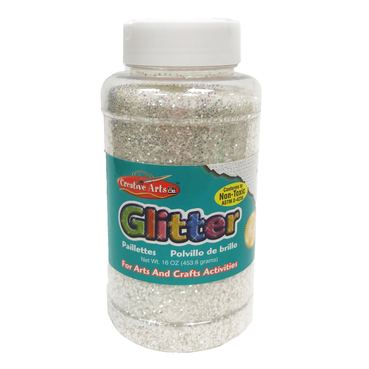 Charles Leonard Creative Arts™ Glitter, 1 Lb. Iridescent