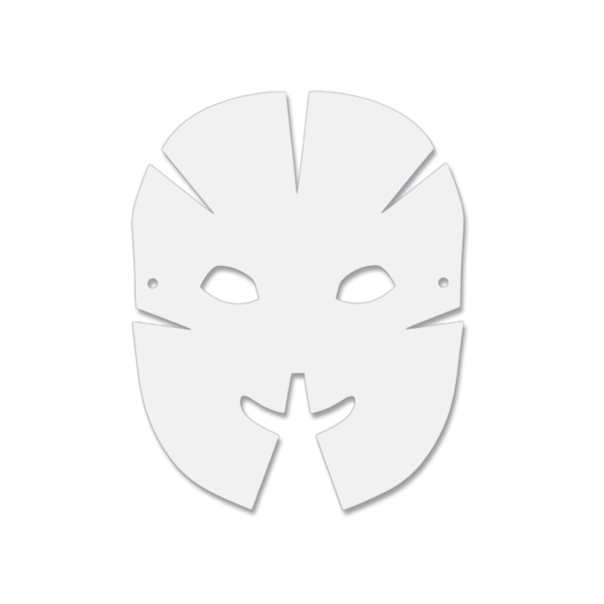 Chenille Kraft Dimensional Paper Masks - 40 Pack