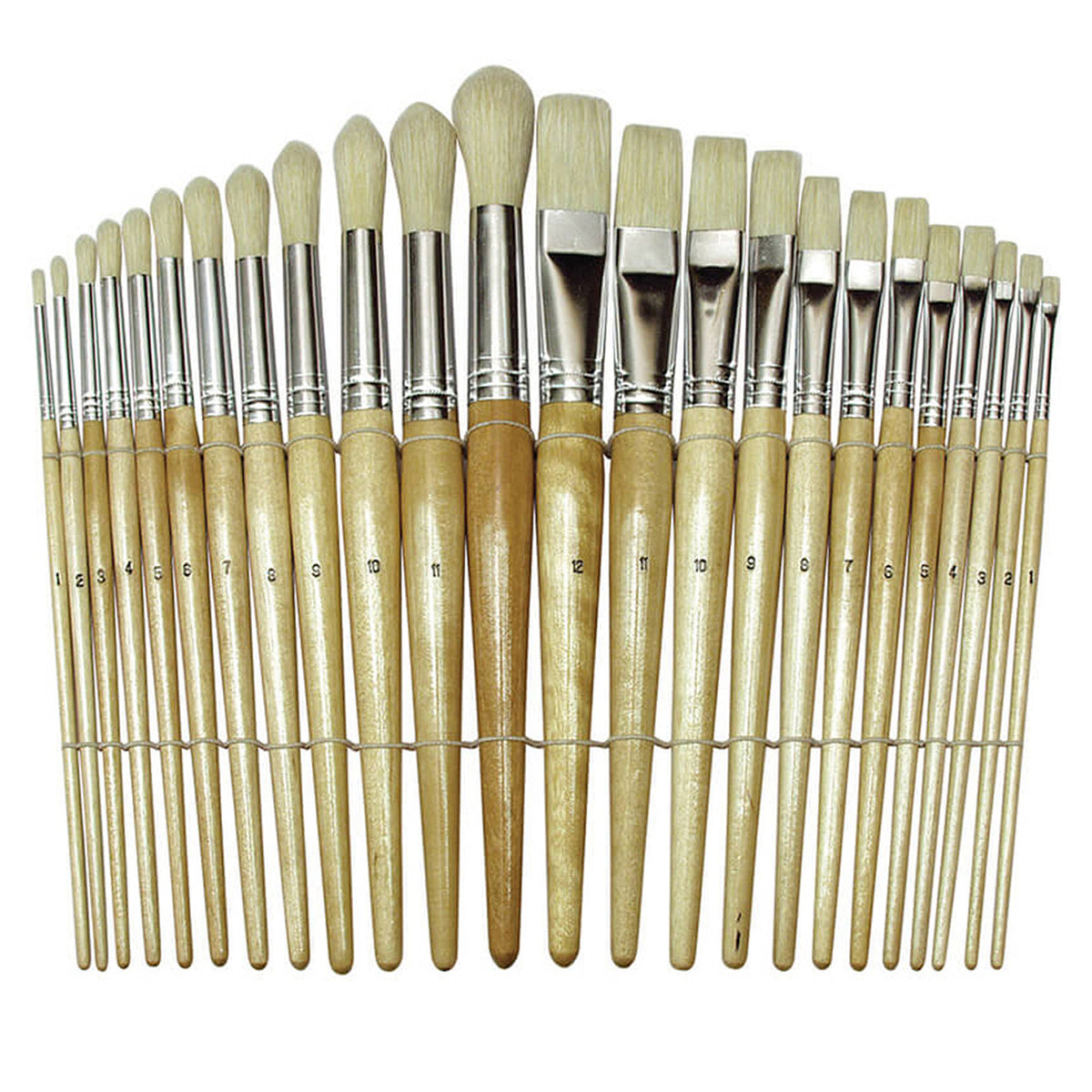 Chenille Kraft Preschool Brush Set - 24 Pieces