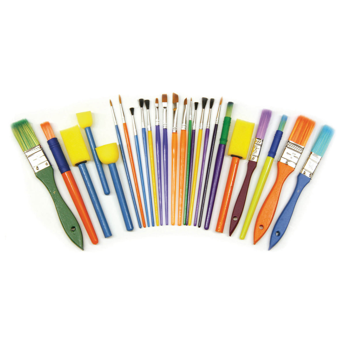 Chenille Kraft Starter Brush Set - 25 Pieces