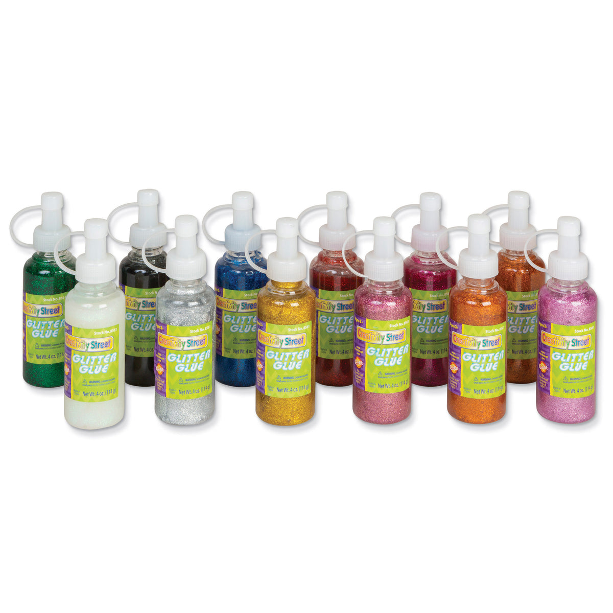 Chenille Kraft Glitter Glue - 12 Pack - 4 Oz