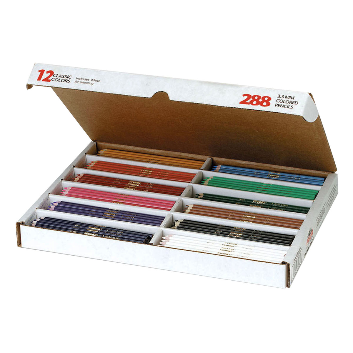 Dixon Ticonderoga Prang Colored Pencils Classpack (discontinued)
