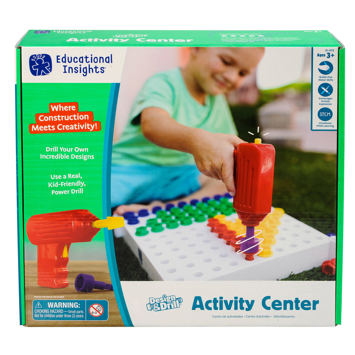 Educational Insights Design & Drill Activity Center