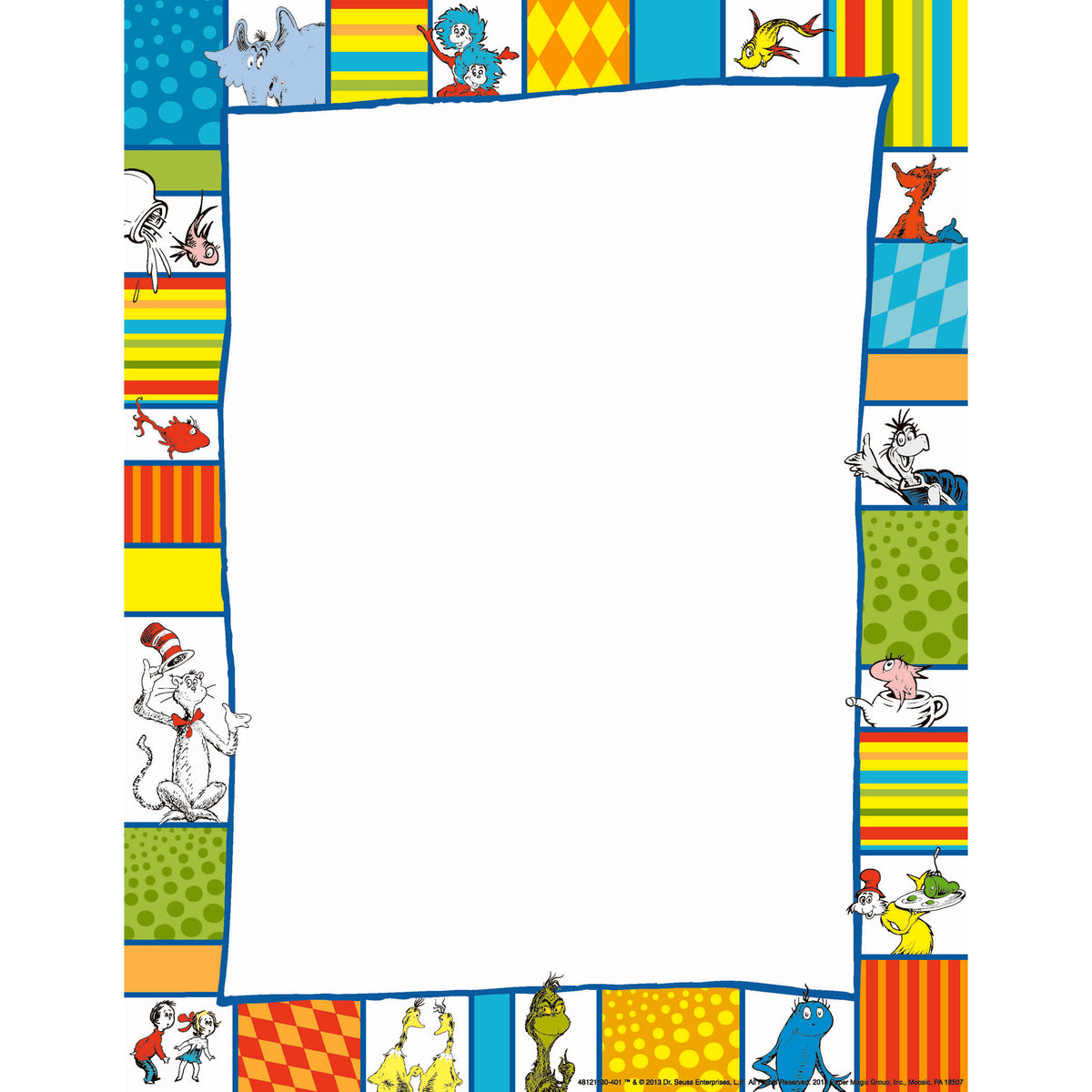 Eureka Dr. Seuss™ Shapes Computer Paper (discontinued)