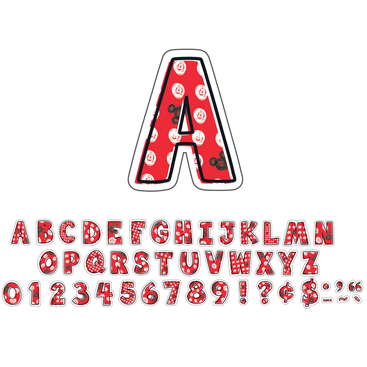 Eureka Mickey® Color Pop! 4" Deco Letters