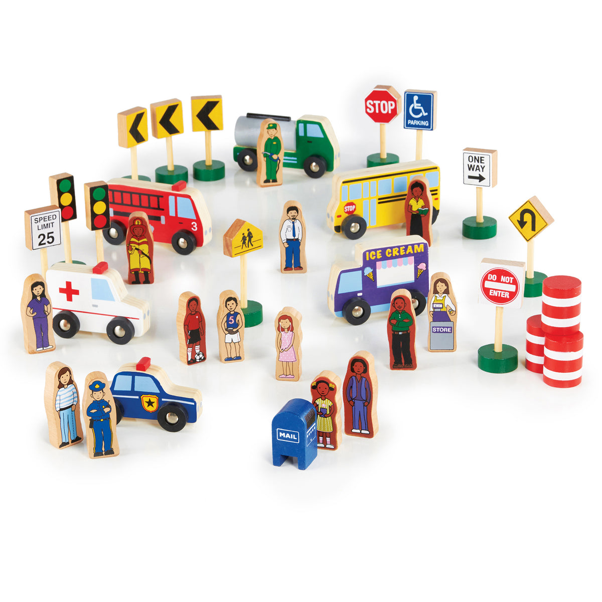 Guidecraft Community & Roadway Essentials
