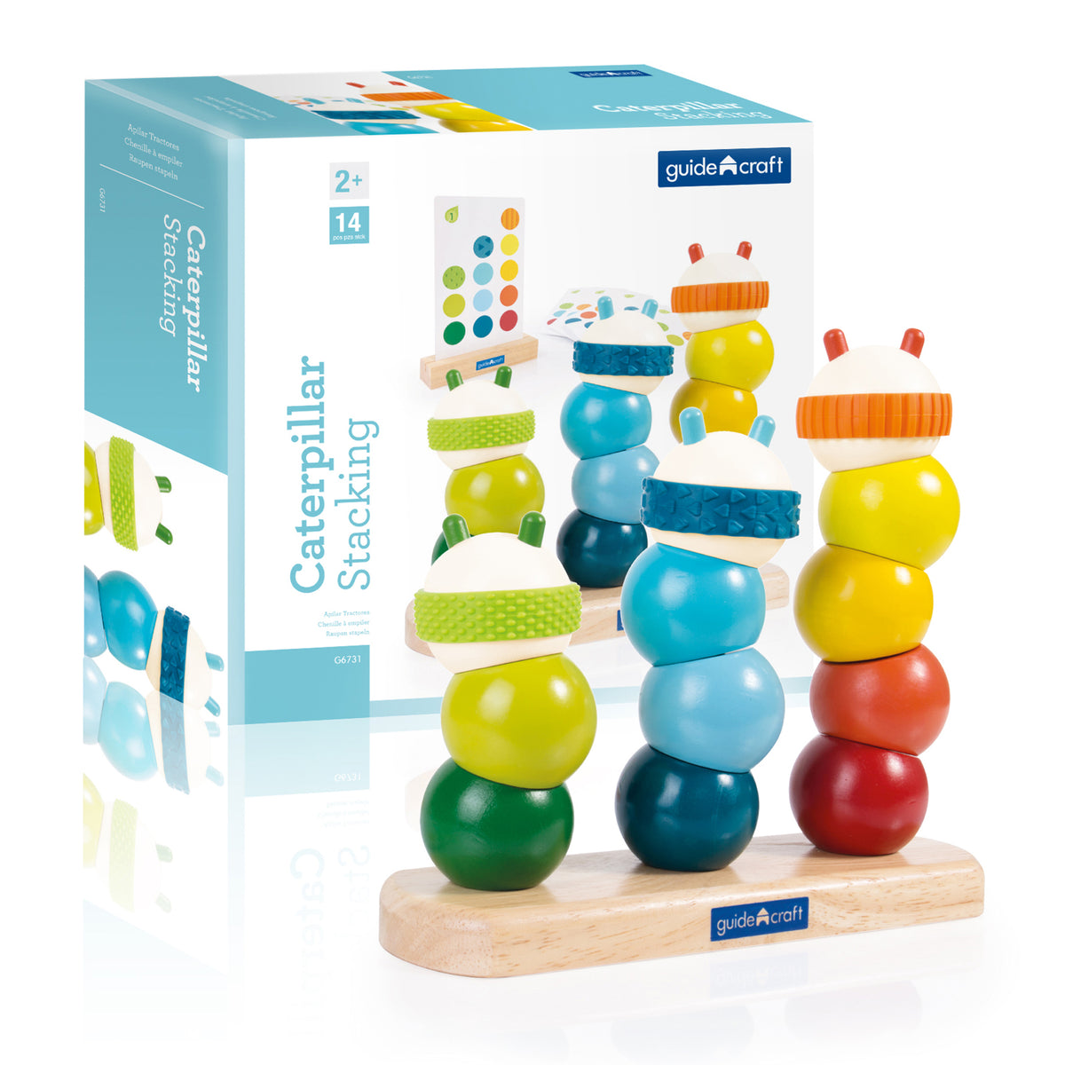 Guidecraft Caterpillar Stacking