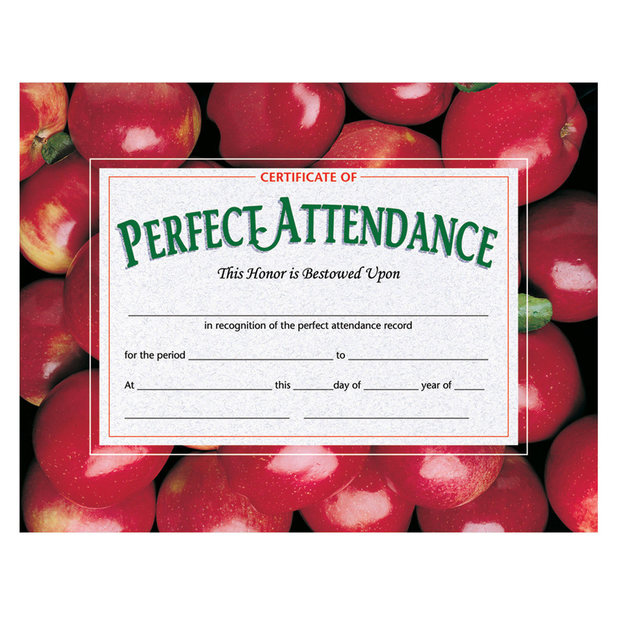 Hayes School Publishing Perfect Attendance 1
