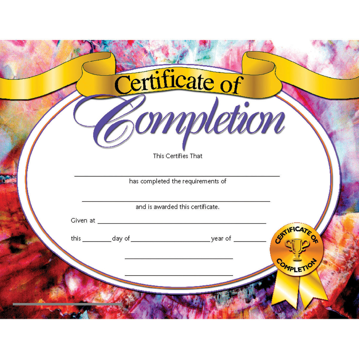 Hayes School Publishing Certificate of Completion 1