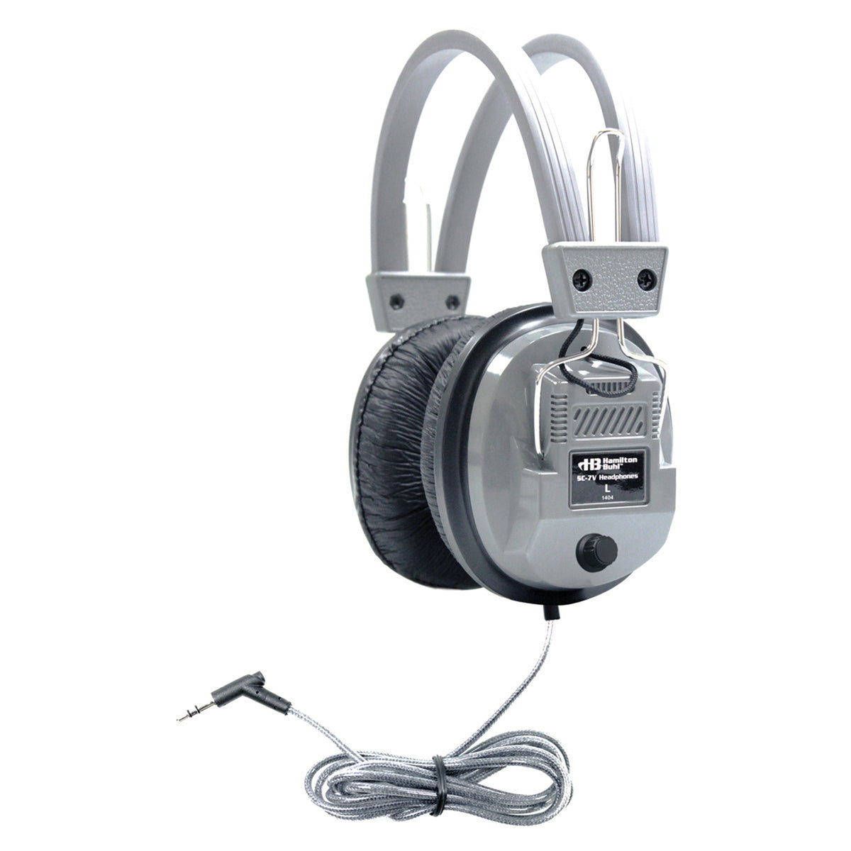 Hamilton Buhl Deluxe Stereo/Mono Headsets 1/8Plus & 1/4Adapter With Volume Control