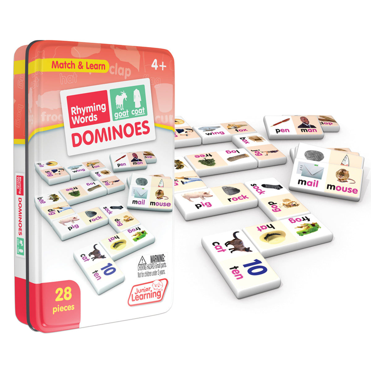 Junior Learning Rhyming Word Dominoes