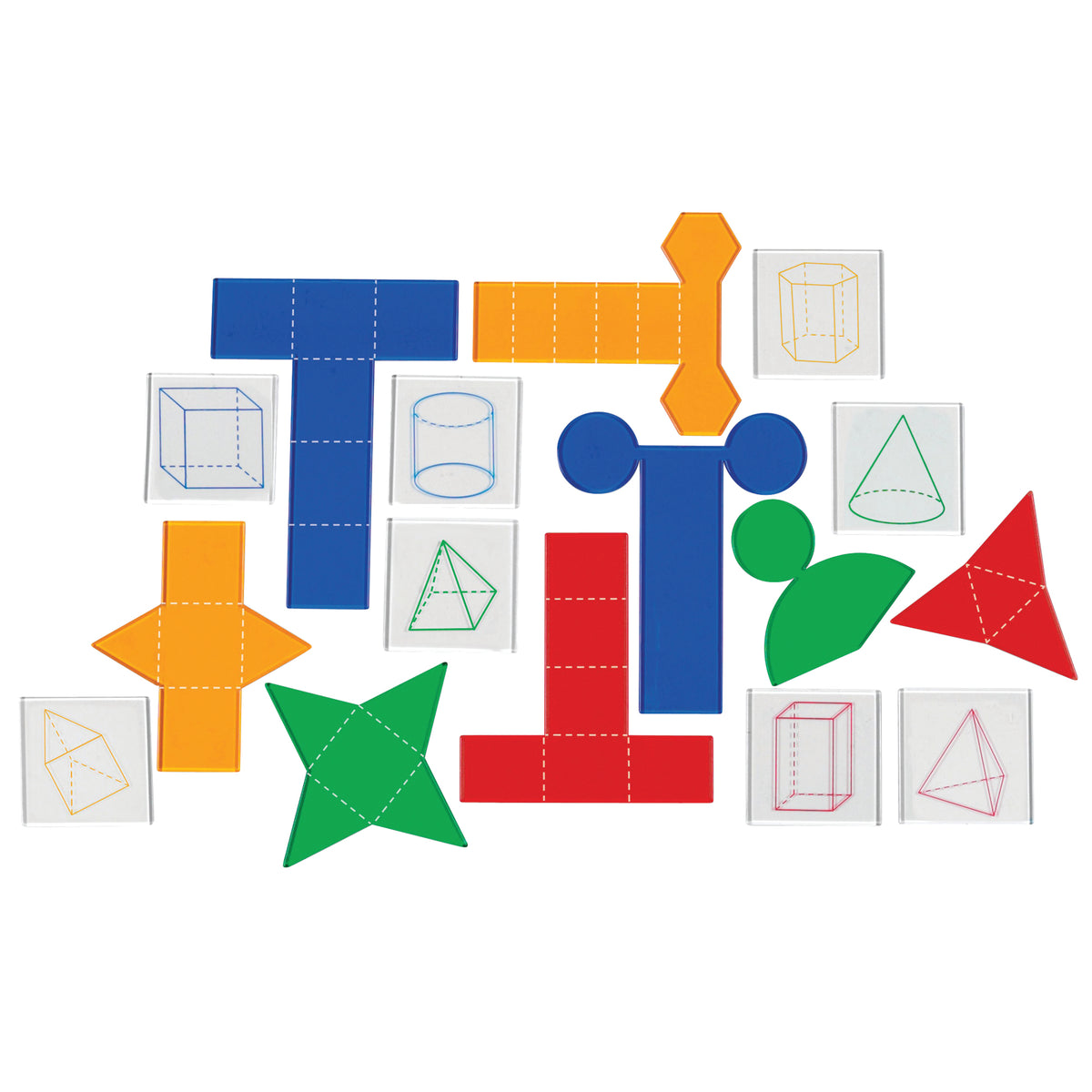 Learning Resources Folding Geometric Shapes™ Combo Set