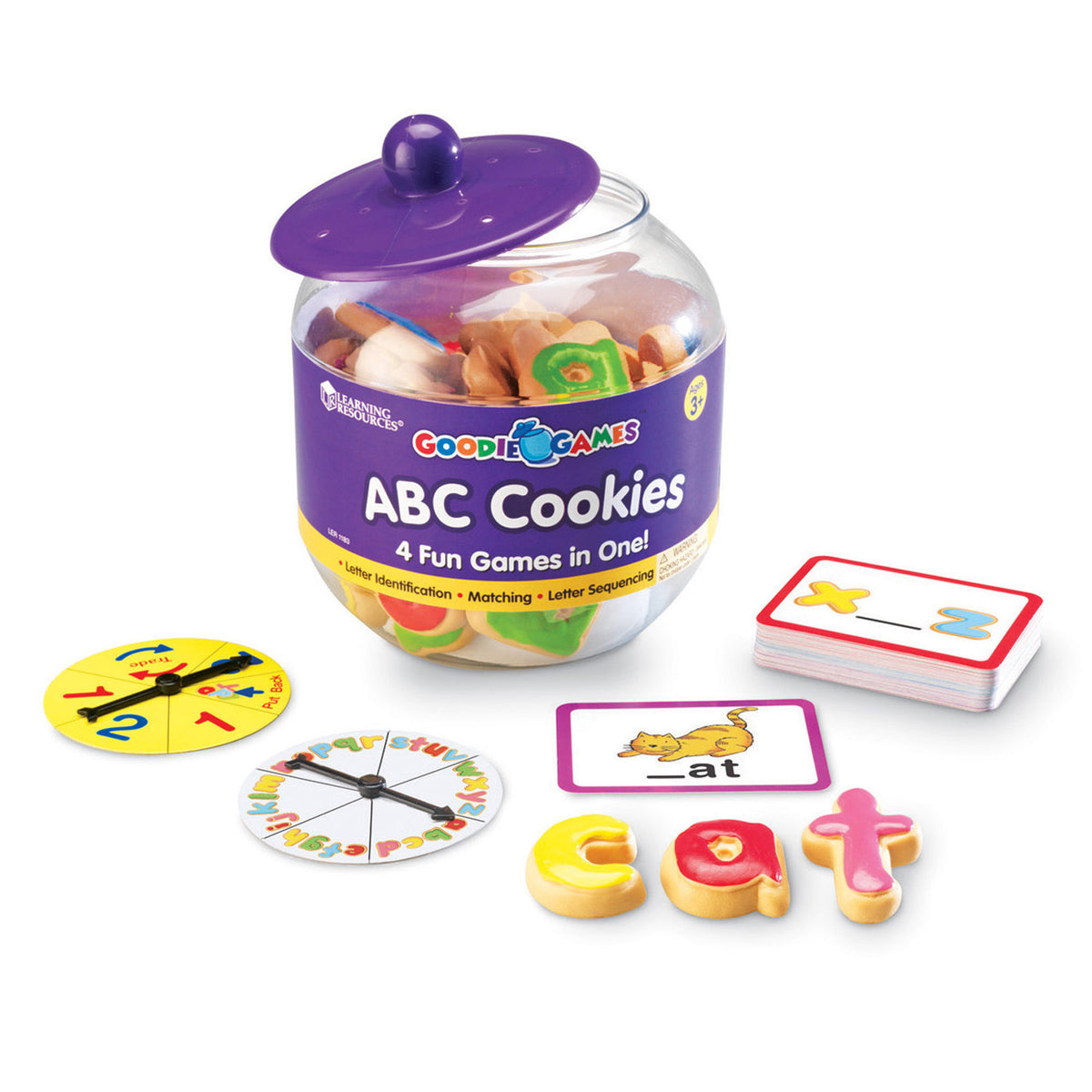 Learning Resources Goodie Games™ ABC Cookies: 4 Fun Games In One!