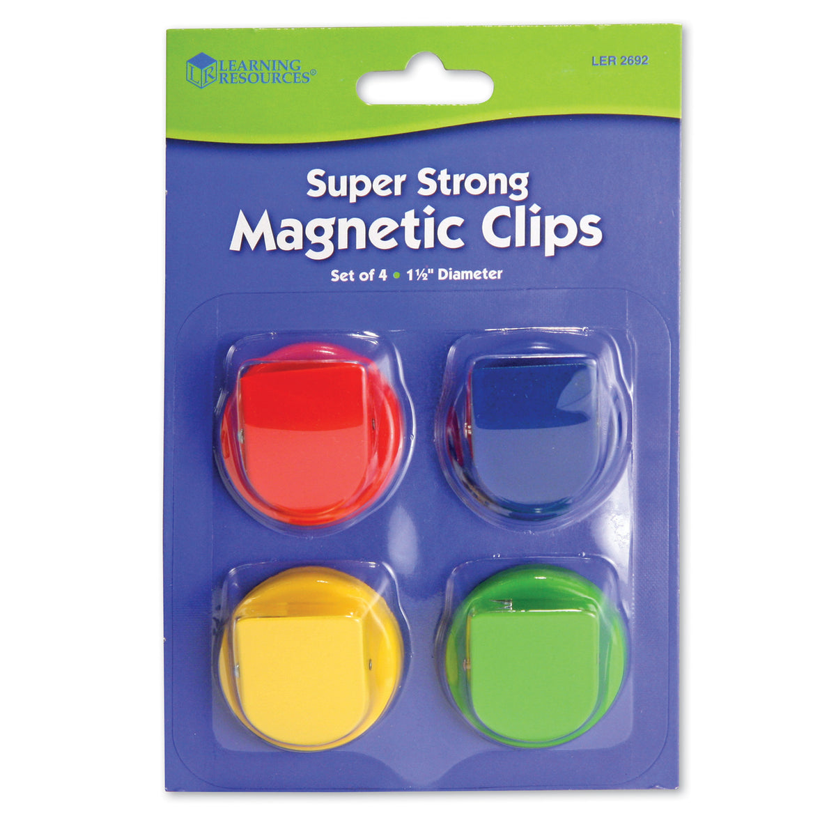 Learning Resources Super Strong Magnetic Clips