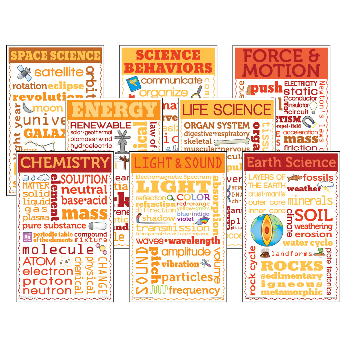 McDonald Publishing Science Chatter Charts