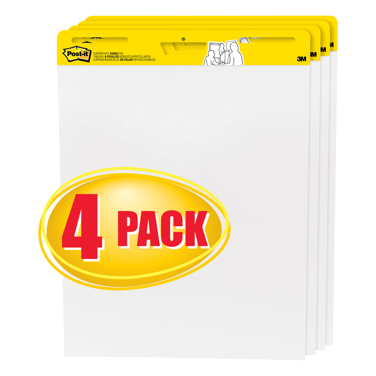 3M Post-It Self-Stick Easel Pads