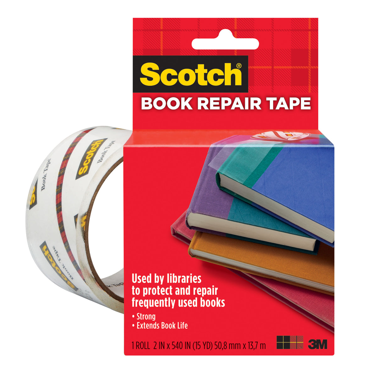 3M Book Tape 2 x 15 Yds