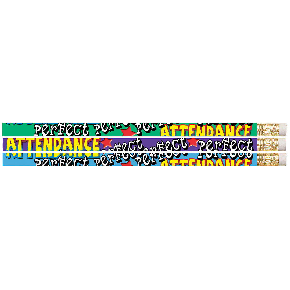 Musgrave Pencil Company Perfect Attendance Pencil 12Pk