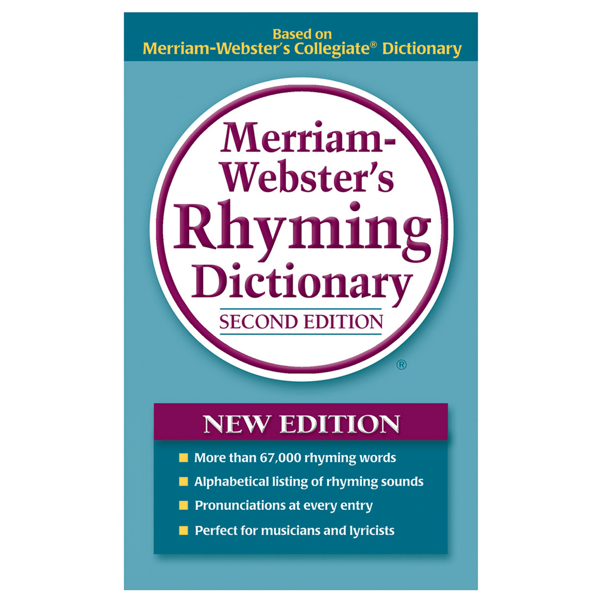 Merriam-Webster's Rhyming Dictionary Paperback