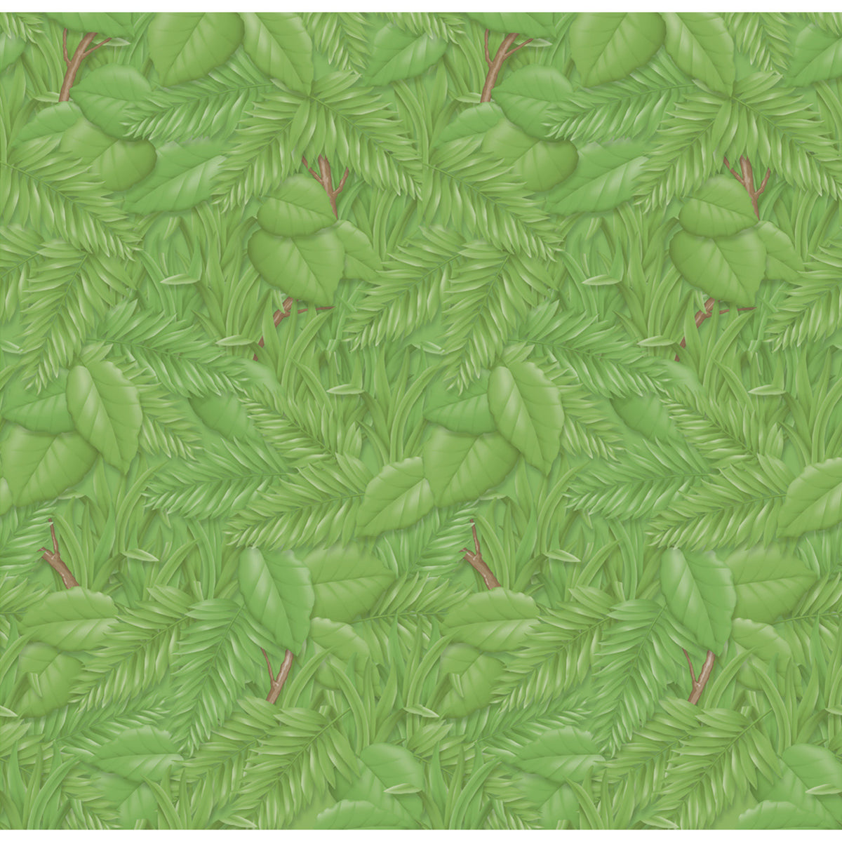 Pacon Fadeless® Tropical Foliage Paper Roll, 48" x 50'