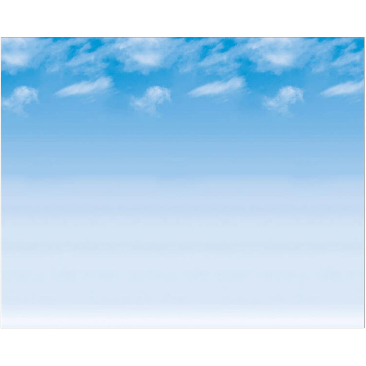 Pacon Fadeless® Wispy Clouds Paper, Four 48" x 12' Rolls
