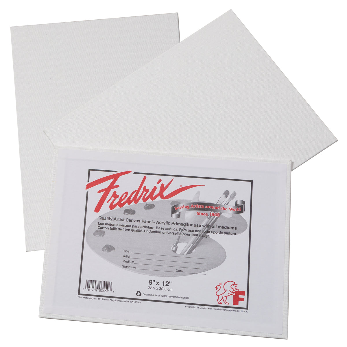 Pacon Creativity Street® 9" x 12" Canvas Panels, 3 Count (discontinued)