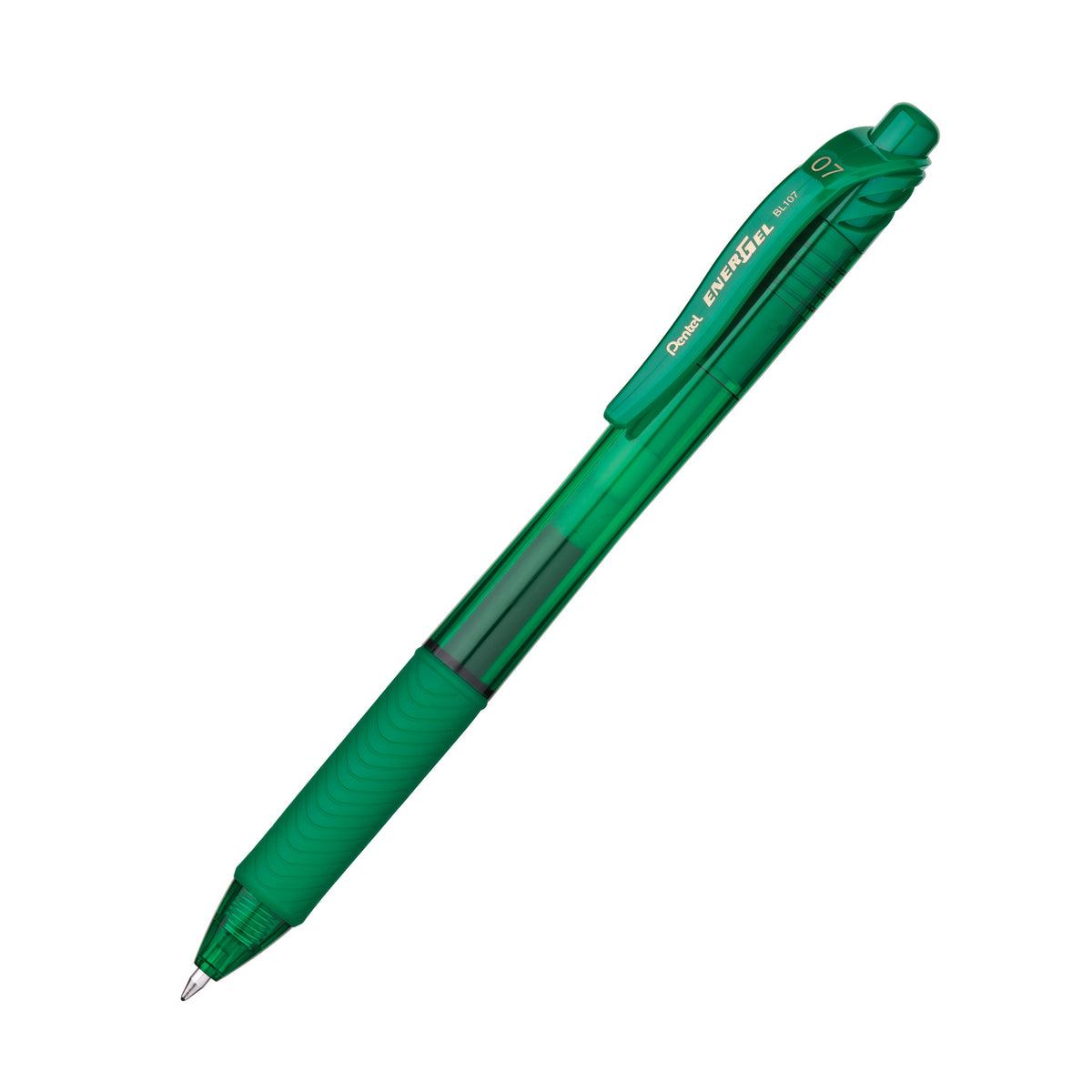Pentel EnerGel X Green 0.7mm Retractable Liquid Gel Pen