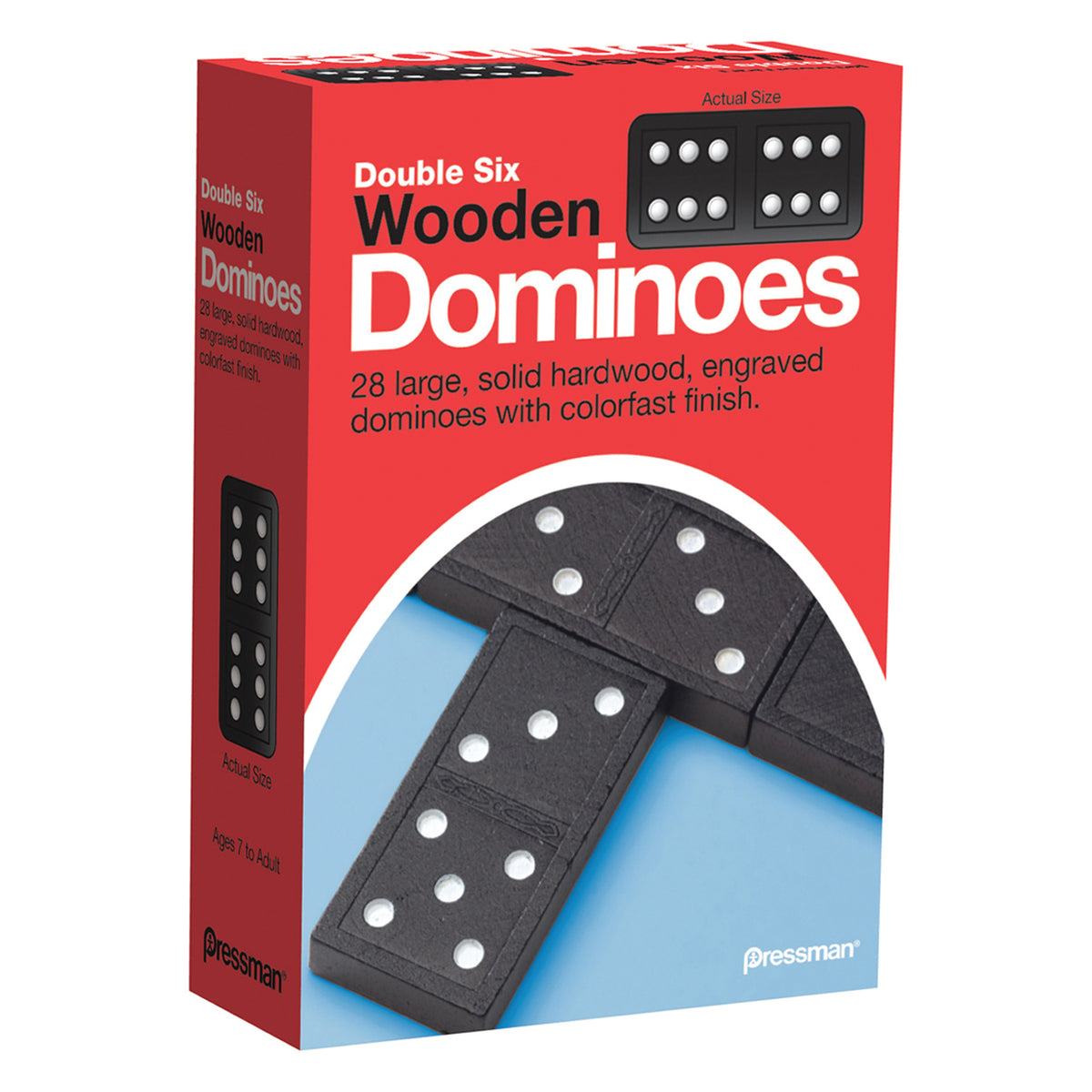 Pressman Toys Double Six Dominoes