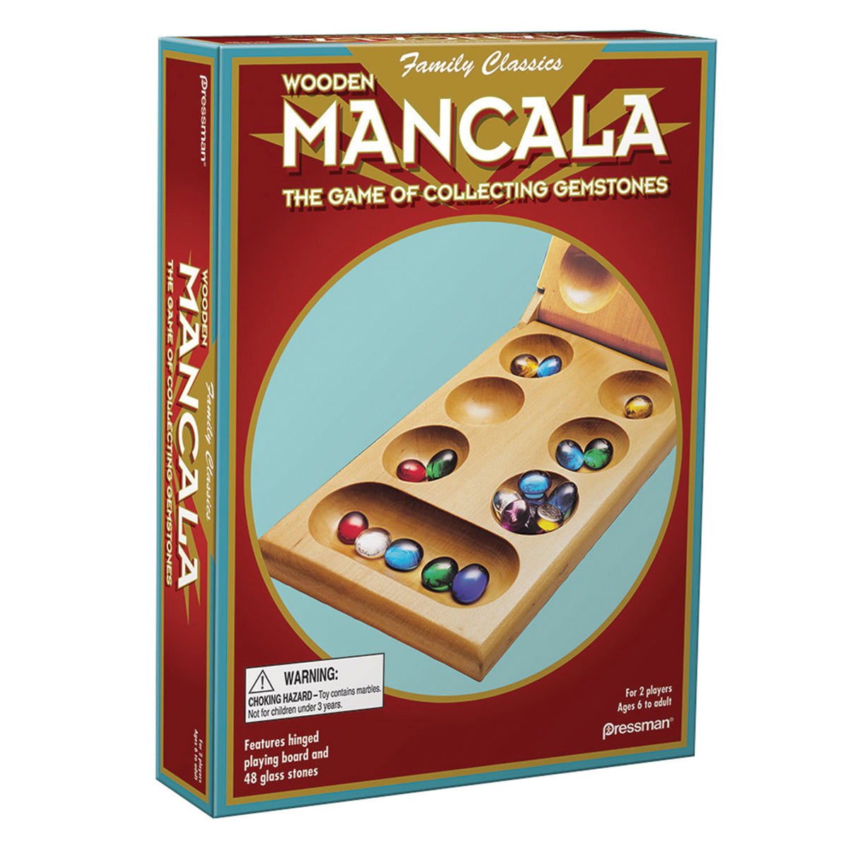 Pressman Toys Mancala: The Game of Collecting Gemstones