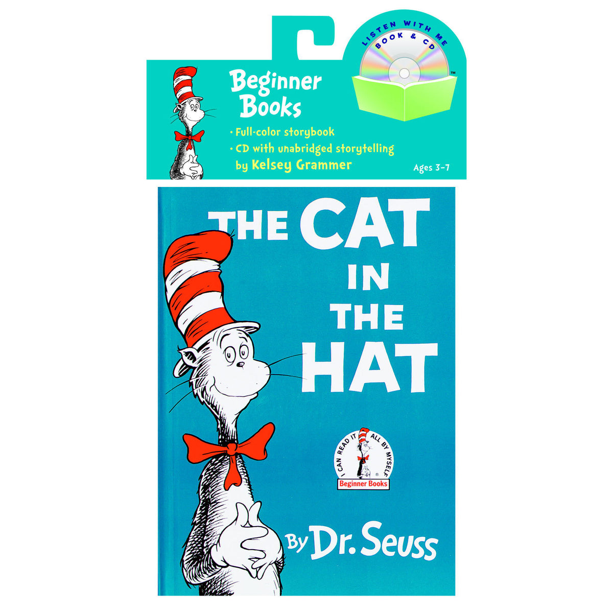 Random House Carry Along Book & CD The Cat In The Hat