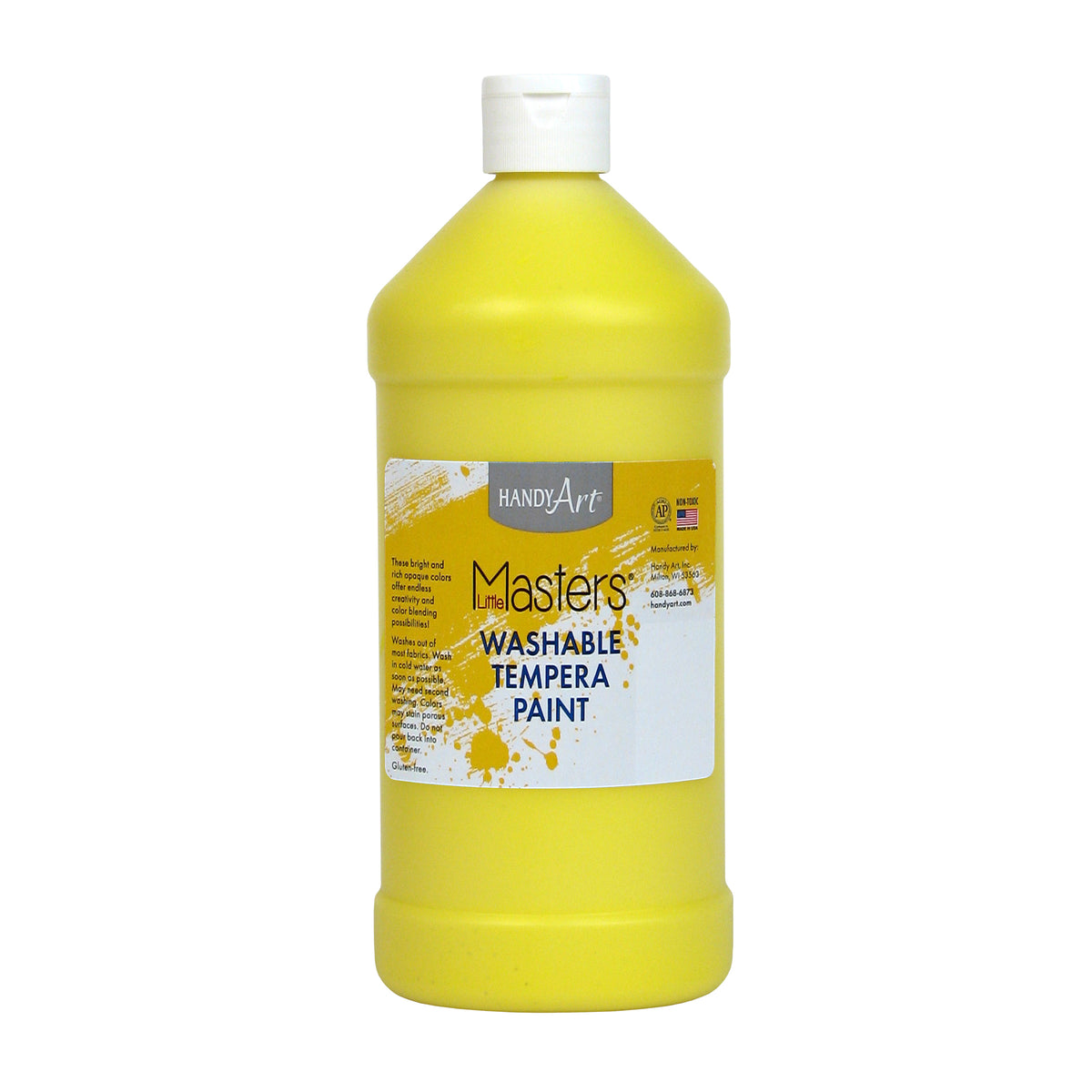 Handy Art® Little Masters Yellow 32 Oz Washable Paint