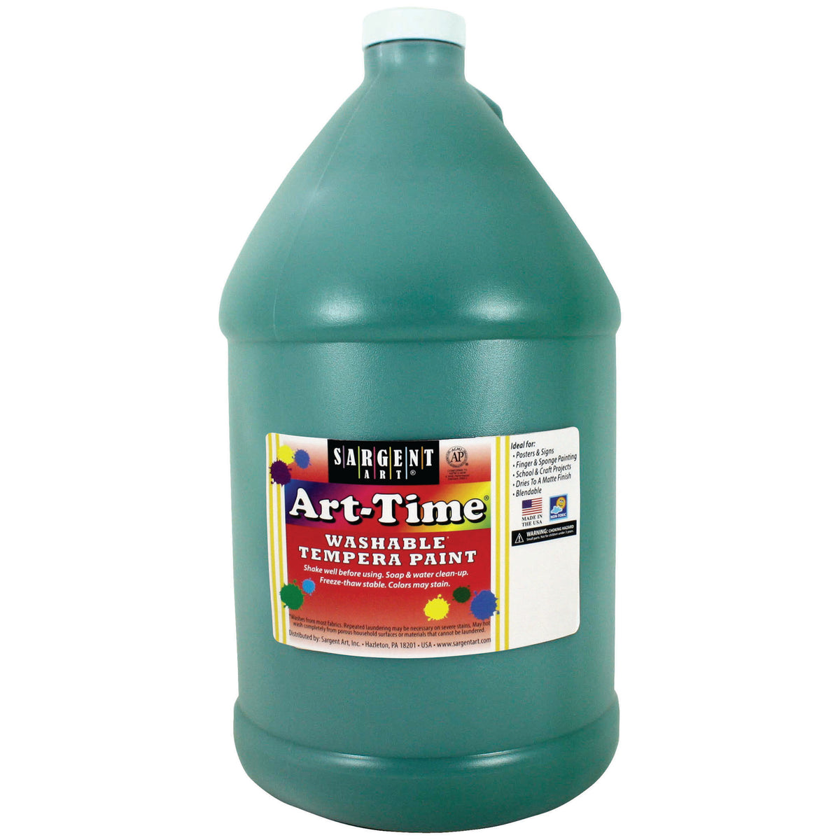 Sargent Art® Washable Tempera Paint, 1 Gallon Green