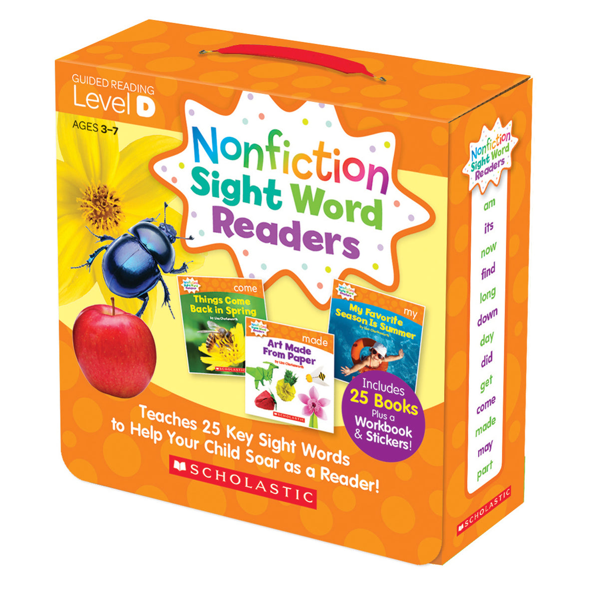 Scholastic Nonfiction Sight Word Readers Parent Pack, Level D (discontinued)