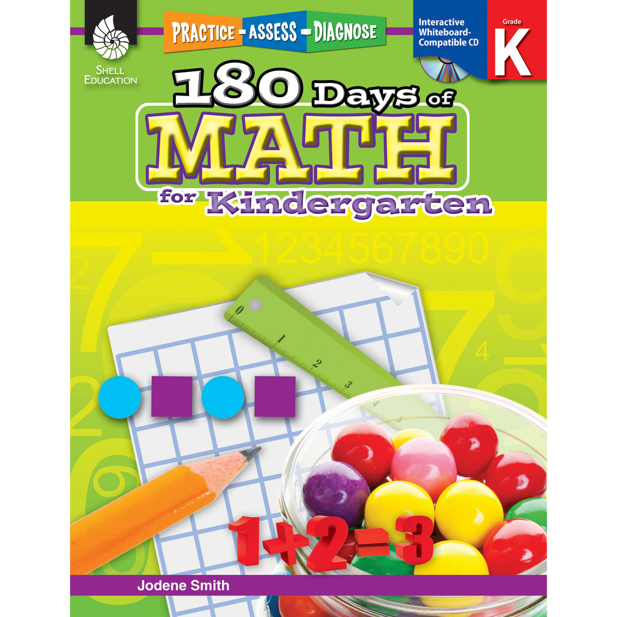Shell Education 180 Days Of Math Gr K