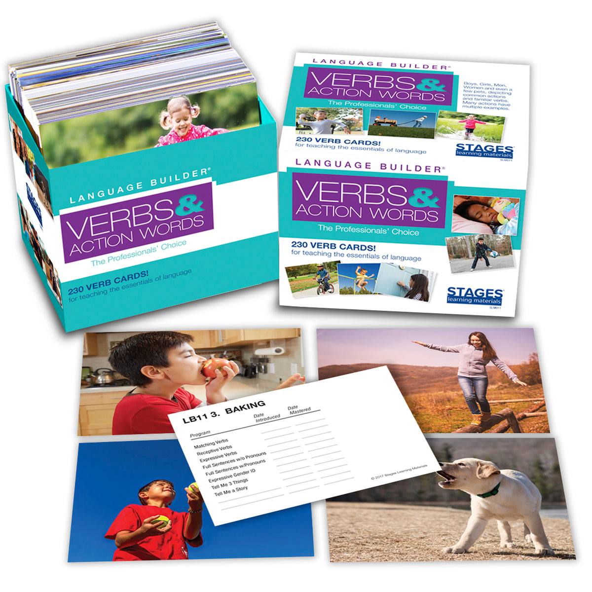 Stages Learning Materials Language Builder: Verbs & Action Words