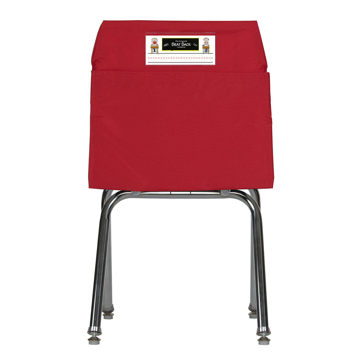 Red Seat Sack, Small 12 Inch Chair Storage Pocket
