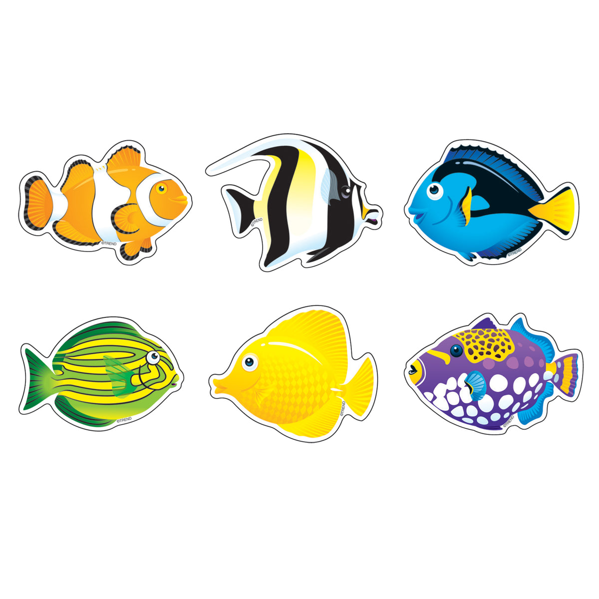 Trend Enterprises Fish Mini Accents Variety Pack